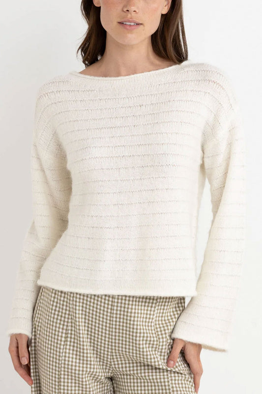 Rhythm Baklava Knit / white