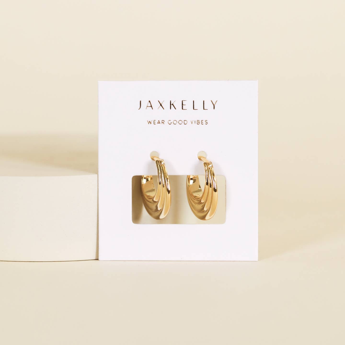 Jaxkelly Gold Hoop
