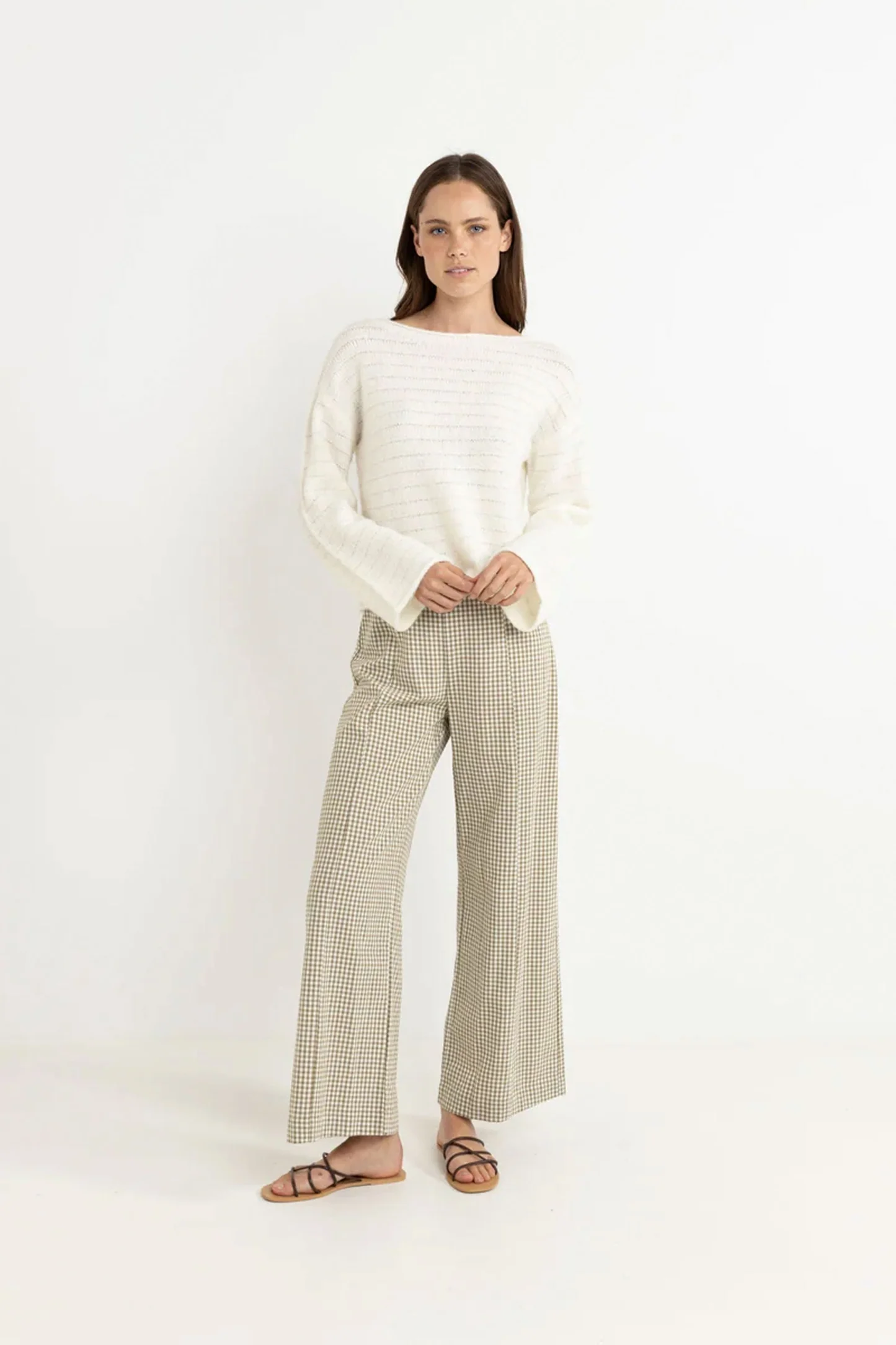 Rhythm Baklava Knit / white