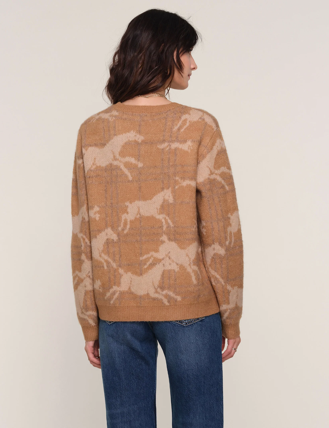 Heartloom Cerise Sweater  / Taupe