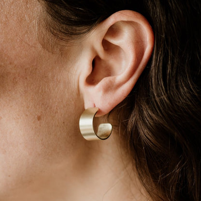 Common Form Cigar Band Earrings