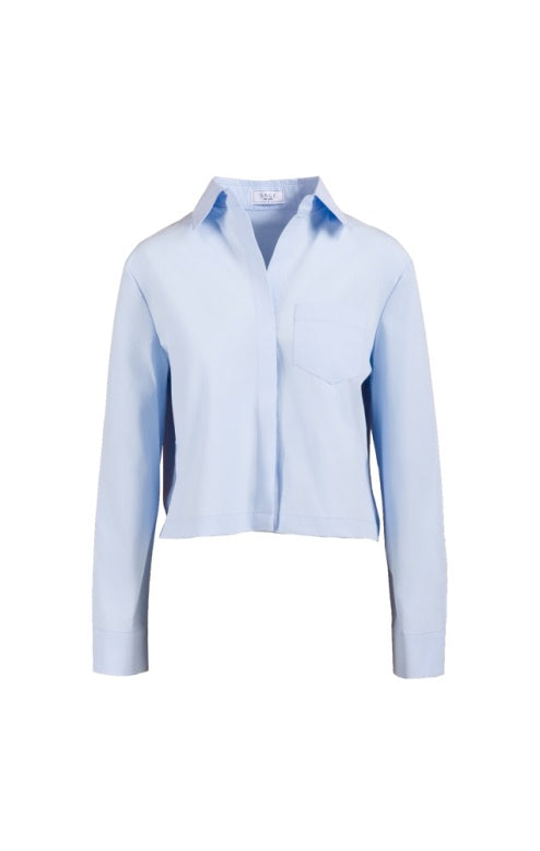 Sage Tutor Girl Button Up Shirt