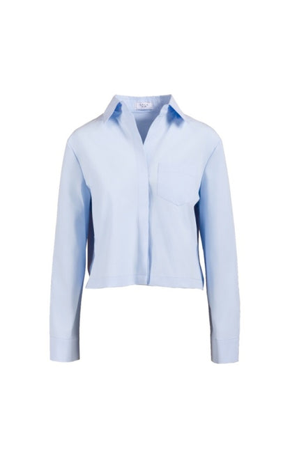 Sage Tutor Girl Button Up Shirt