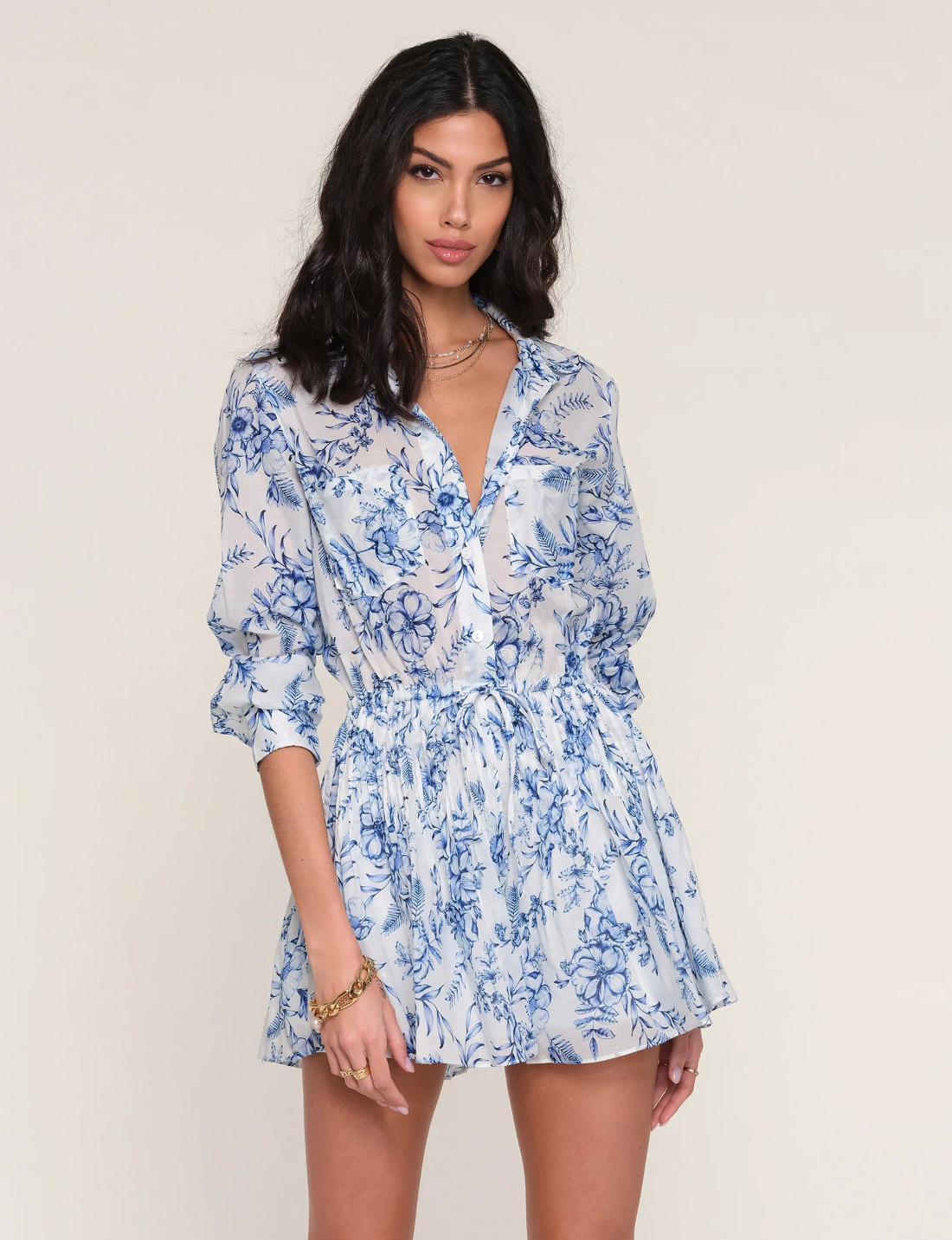 Heartloom Tommie Romper / garden