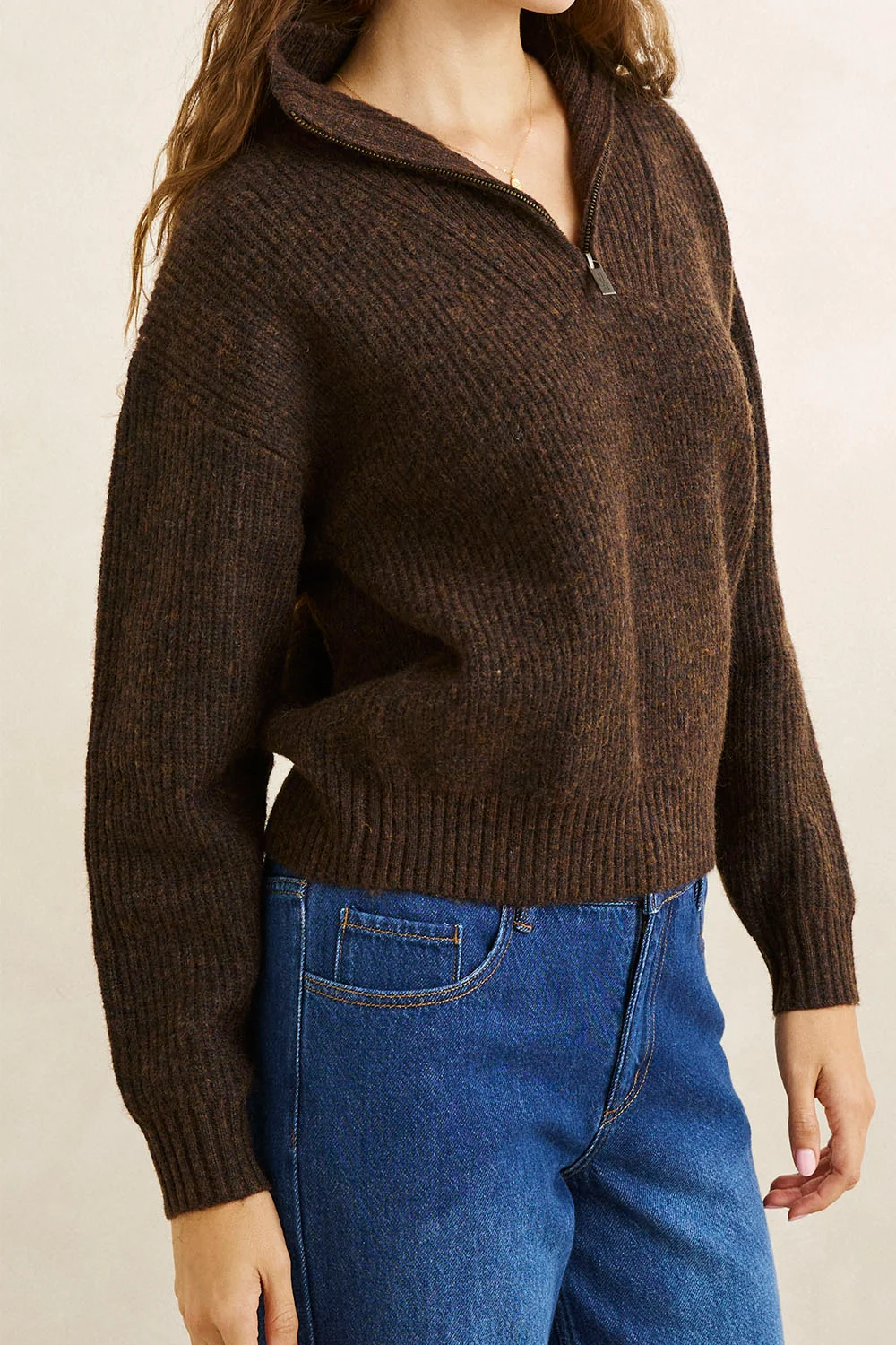Rhythm Quincy Zip Knit
