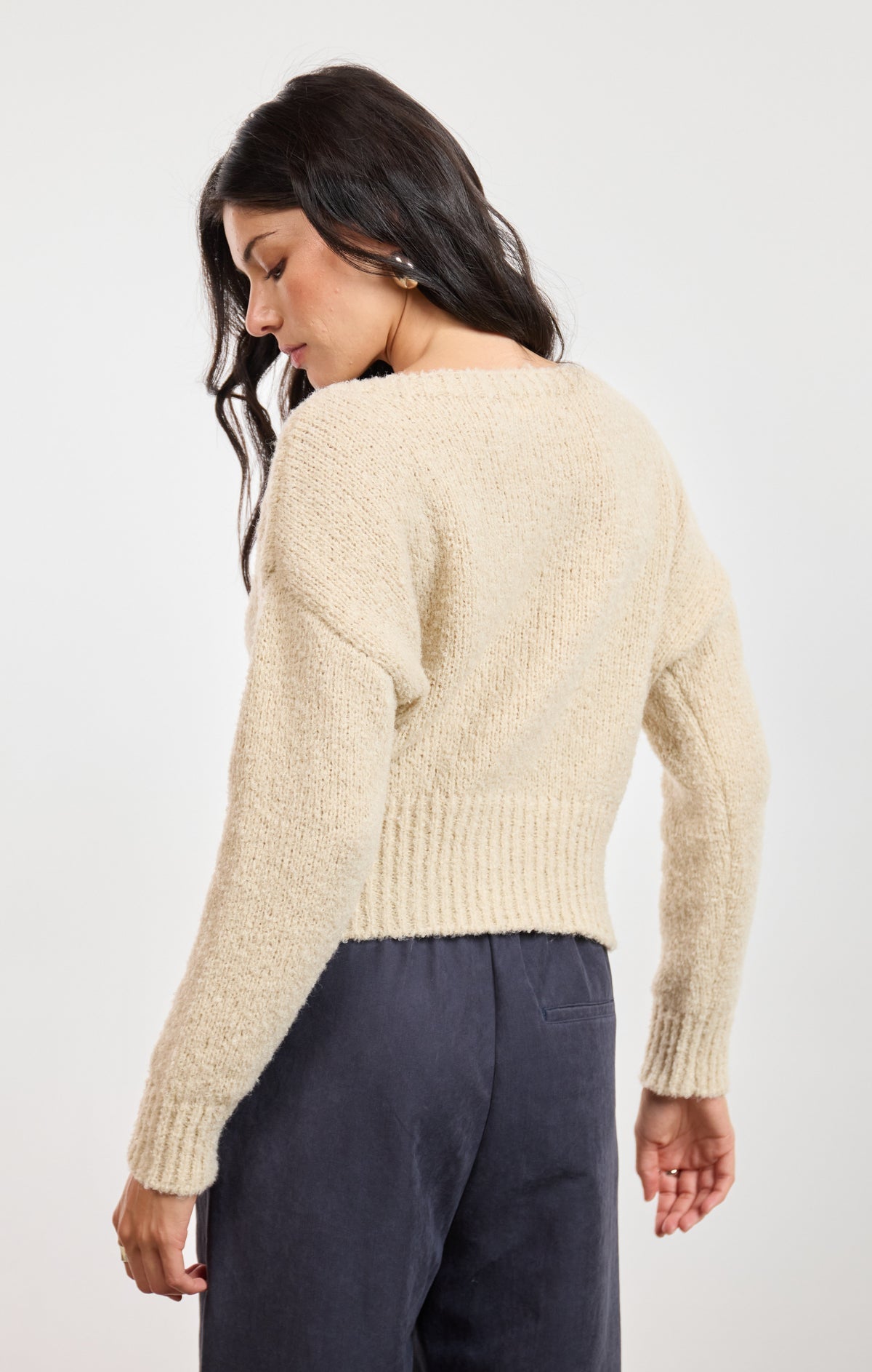 Sage Indira Boat Neck Sweater