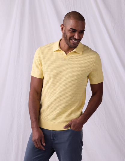 Normal Waffle Stitch Polo