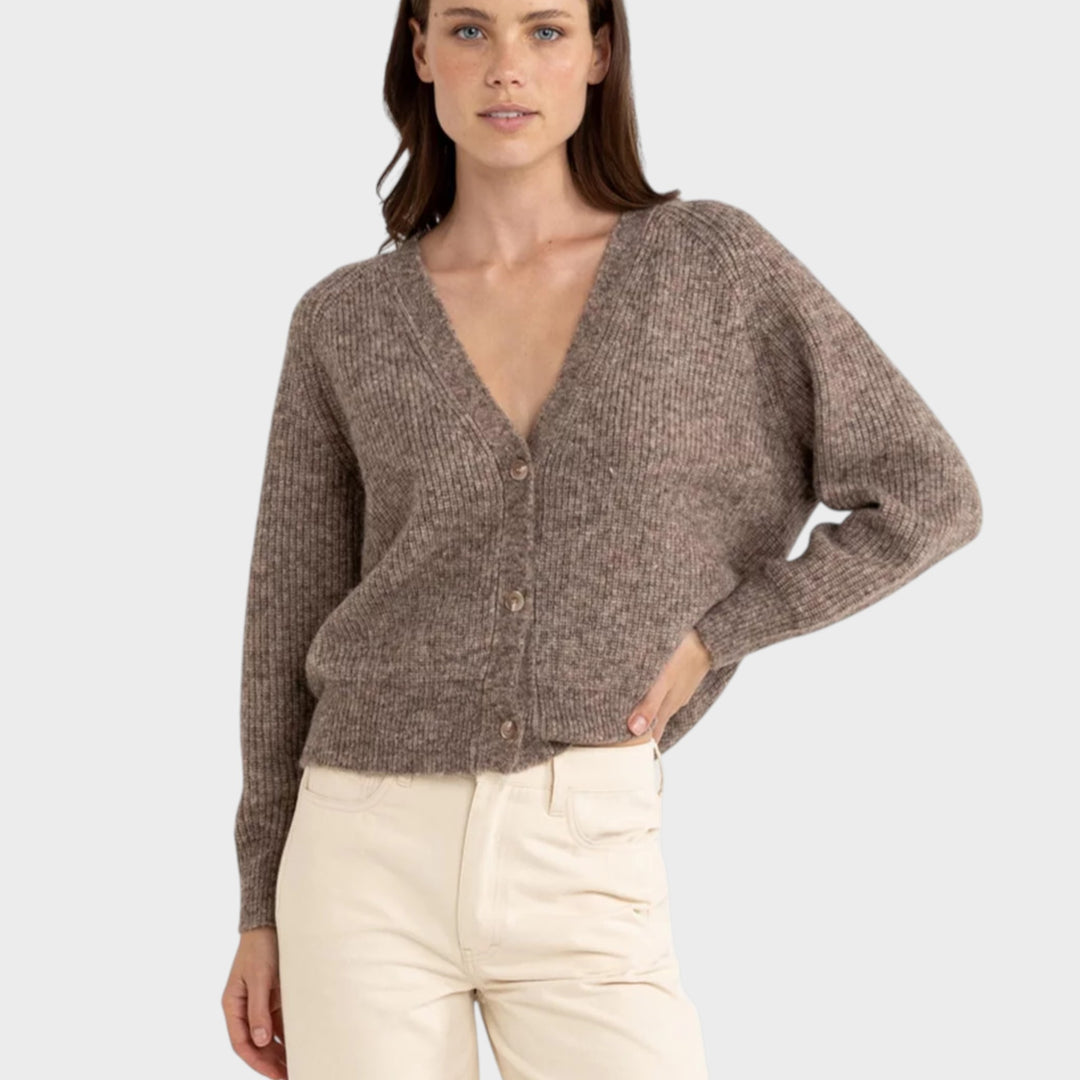 Rhythm Quinn knit Cardigan / oatmeal