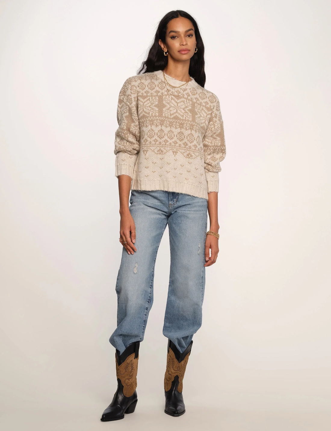 Heartloom Adair Sweater / ivory