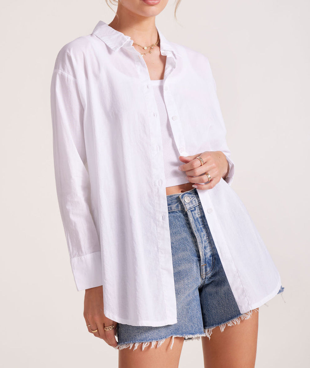 Bobi Oversized Button Down Shirt