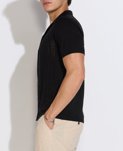 Civil Society Zargoza Resort Shirt / black