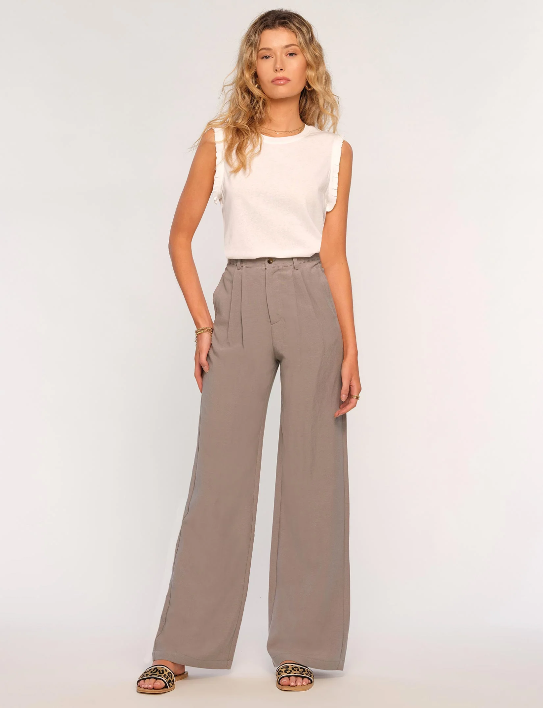 Heartloom Odessa Pant / pebble