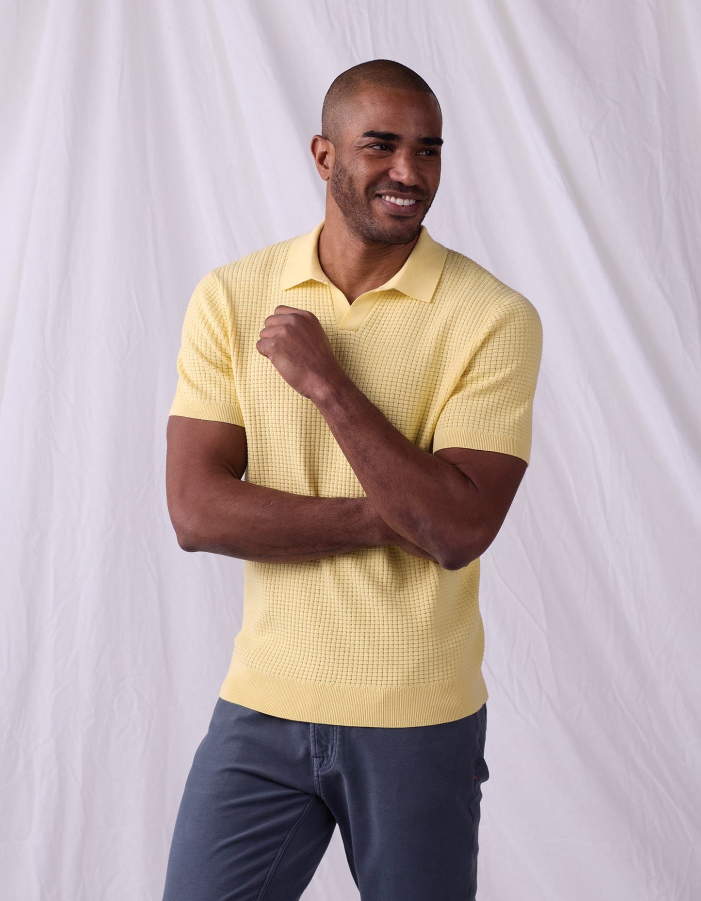 Normal Waffle Stitch Polo