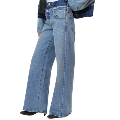 Habitual Gemma Double Waistband Wide Leg