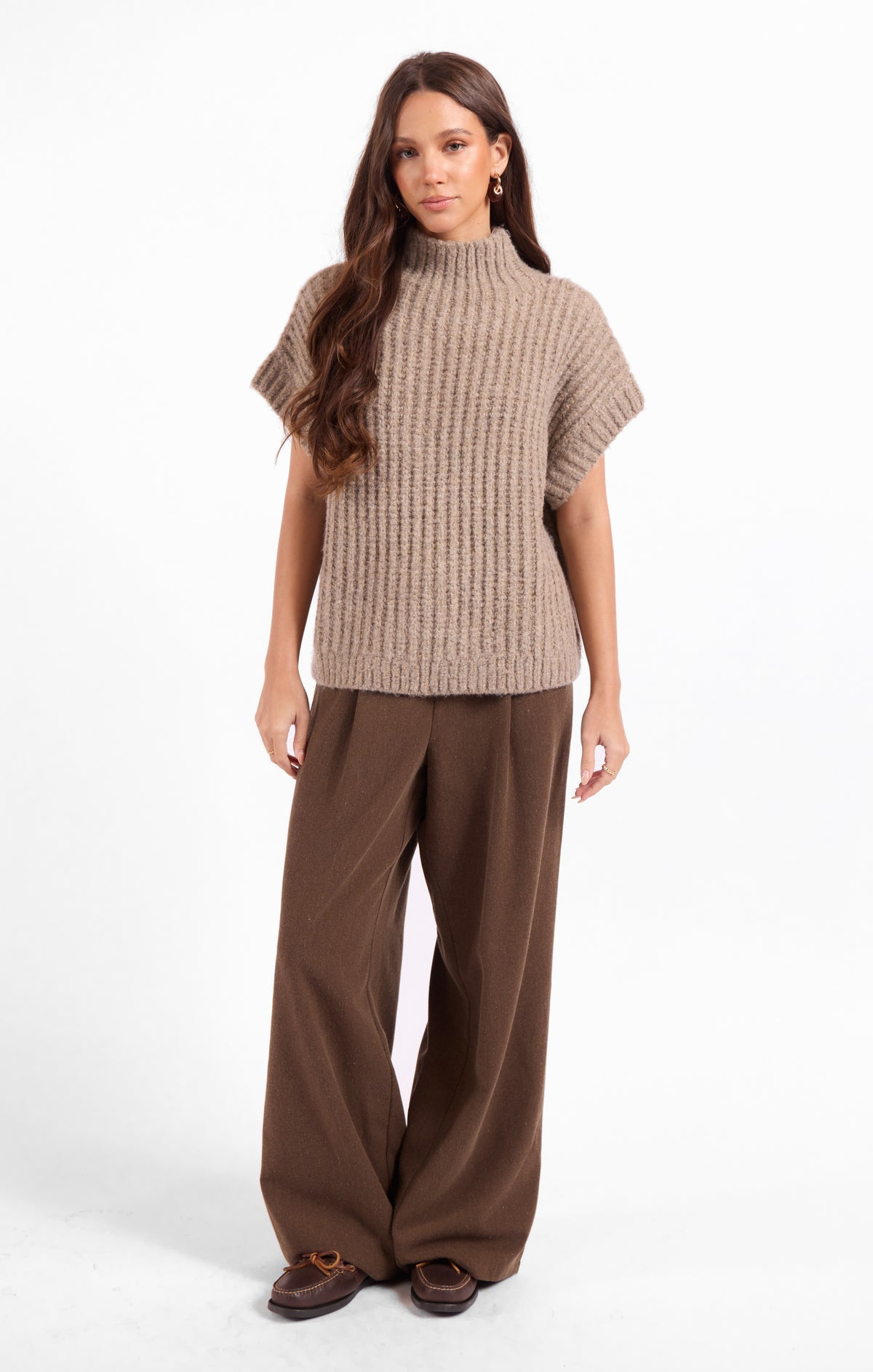 Sage Granger Turtleneck Vest