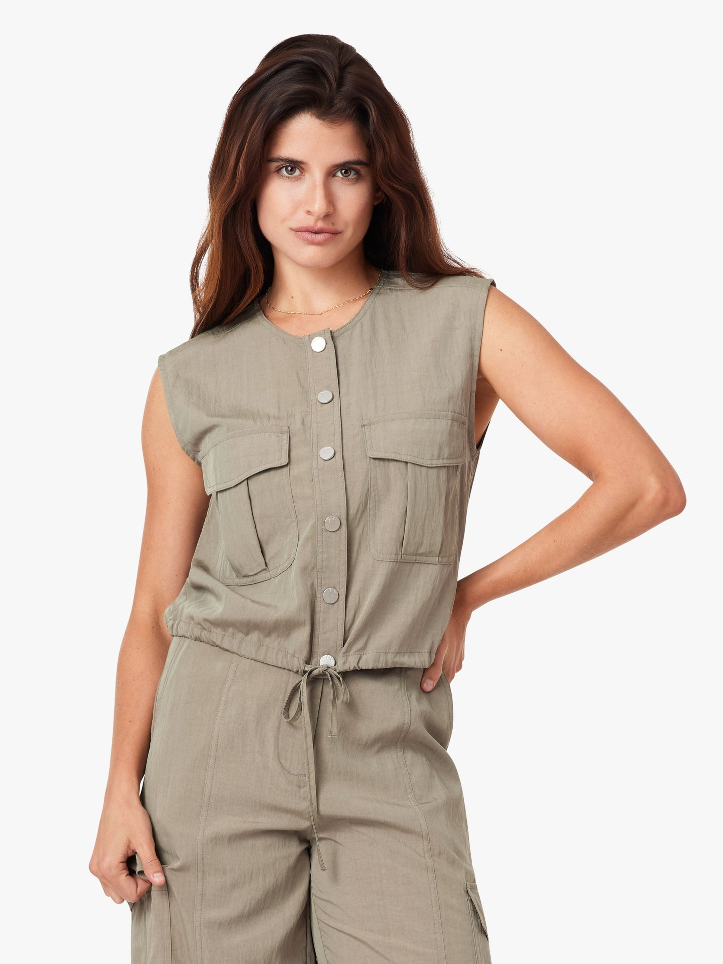 Habitual Utility Vest / vetiver