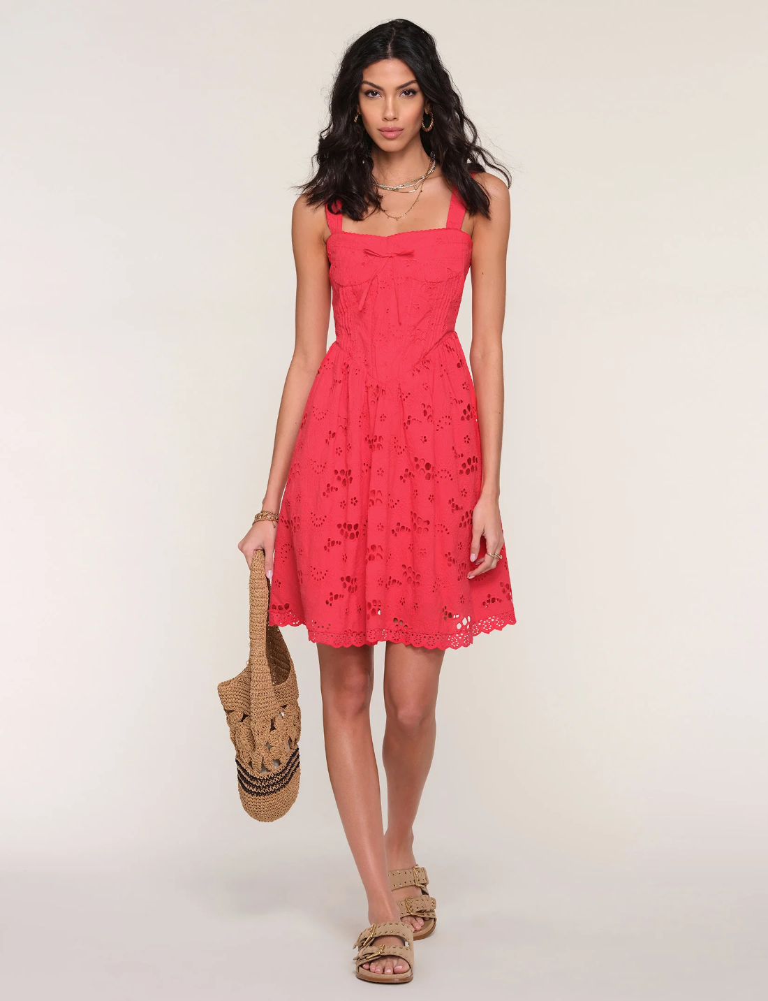 Heartloom Rika Dress / poppy