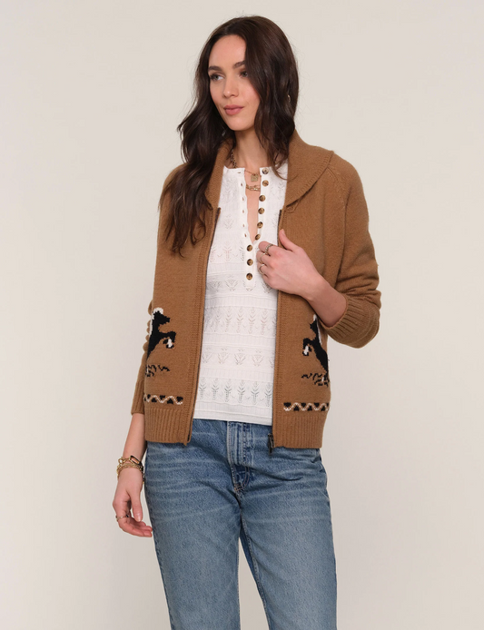 Heartloom Grant Cardi / camel