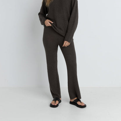 Rhythm Adele Knit Pant / gray
