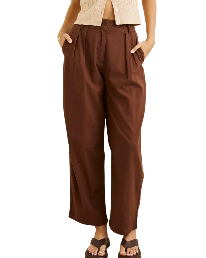 Rhythm Venice Tailored Linen Pant