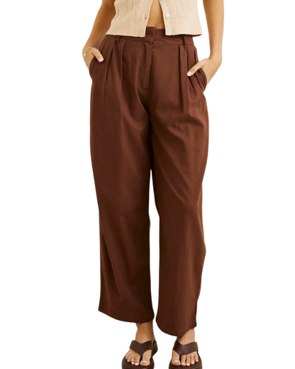 Rhythm Venice Tailored Linen Pant