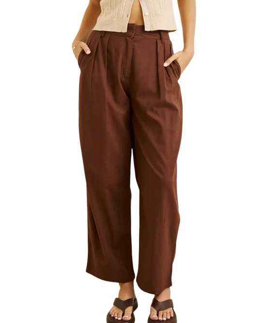 Rhythm Venice Tailored Linen Pant