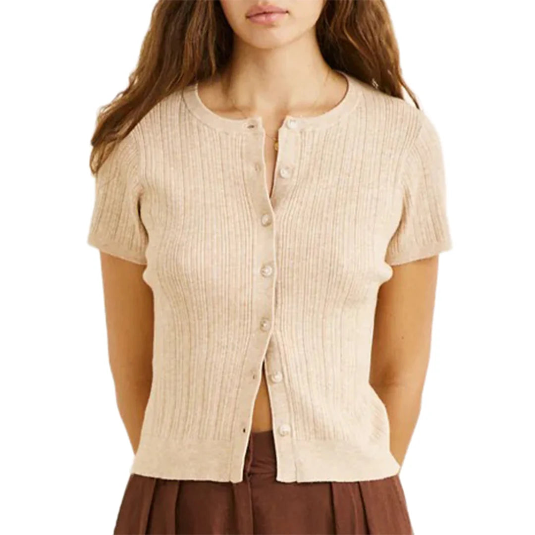 Rhythm Dana Short Sleeve Cardigan