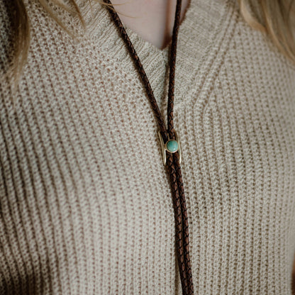 Commonform Shepherd Bolo Tie // Stone