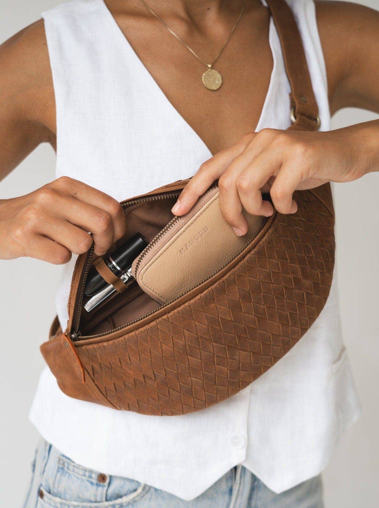 Mandrn Woven Atlas - Saddle (Light)