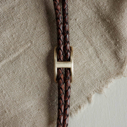 Commonform Shepherd Bolo Tie // Brass