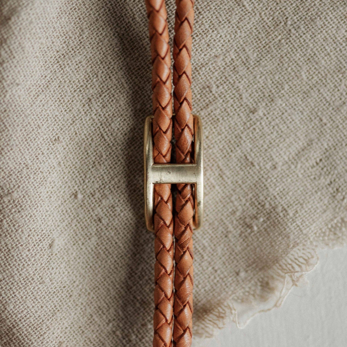 Commonform Shepherd Bolo Tie // Brass