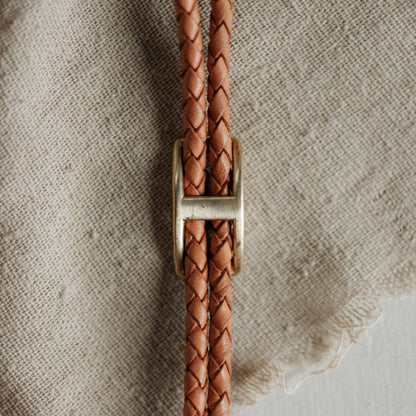 Commonform Shepherd Bolo Tie // Brass