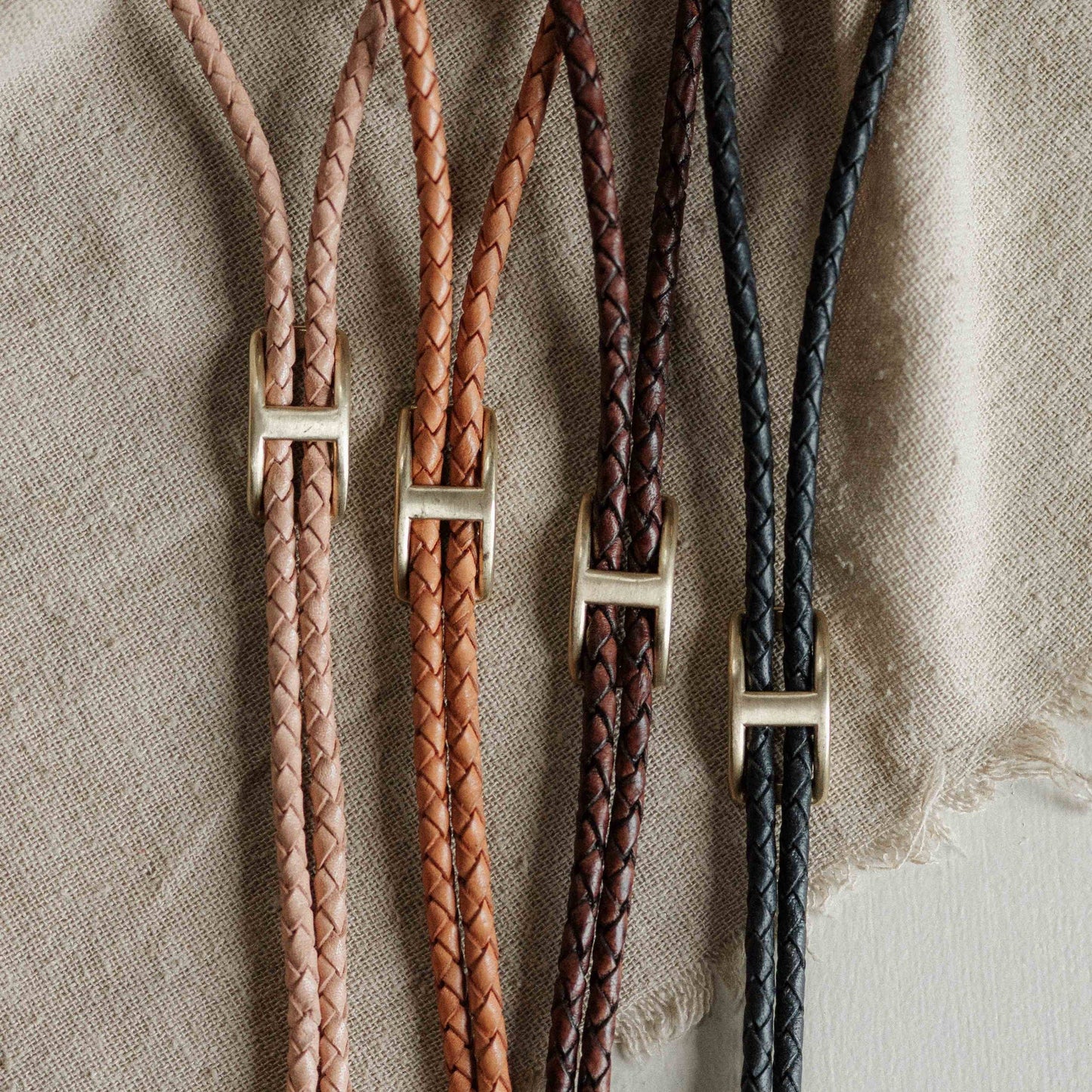 Commonform Shepherd Bolo Tie // Brass