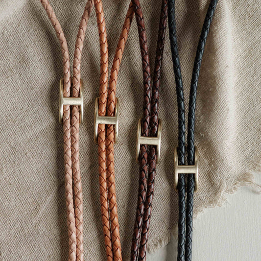 Commonform Shepherd Bolo Tie // Brass