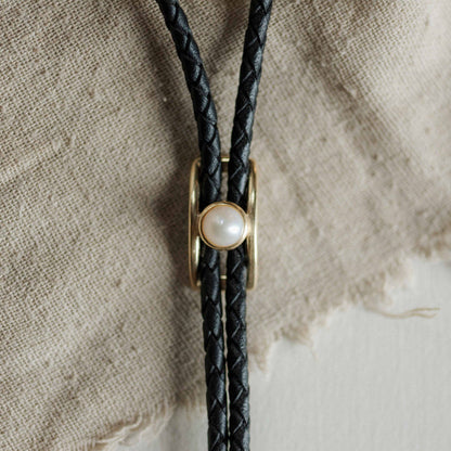 Commonform Shepherd Bolo Tie // Stone