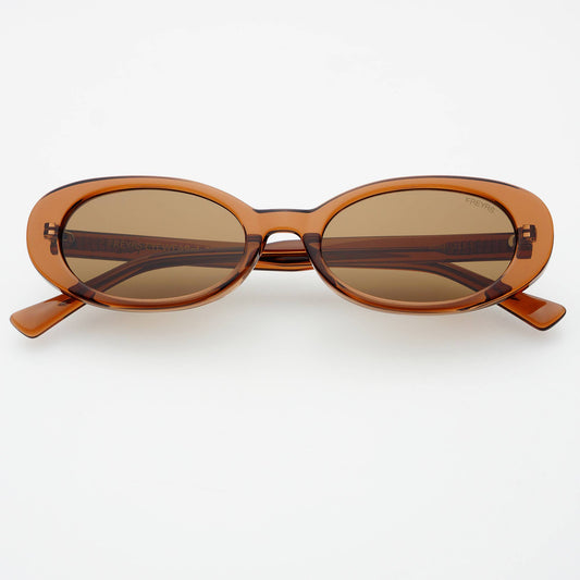 Freyrs Mimi Acetate Oval Sunglasses