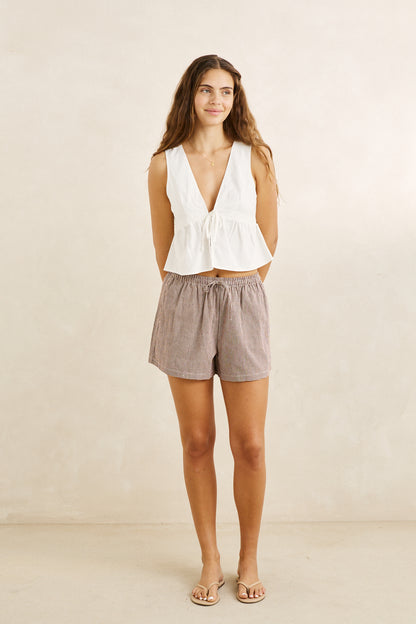 Rhythm London Check Beach Short