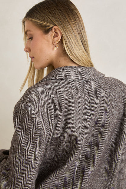 Rhythm Herringbone Blazer