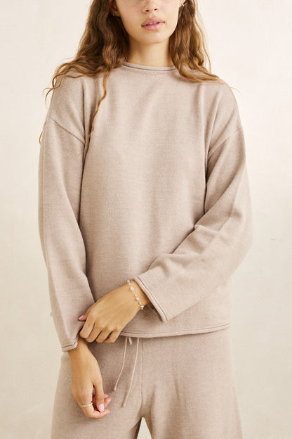 Rhythm Willa Rolled Neck Sweater