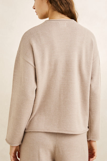 Rhythm Willa Rolled Neck Sweater