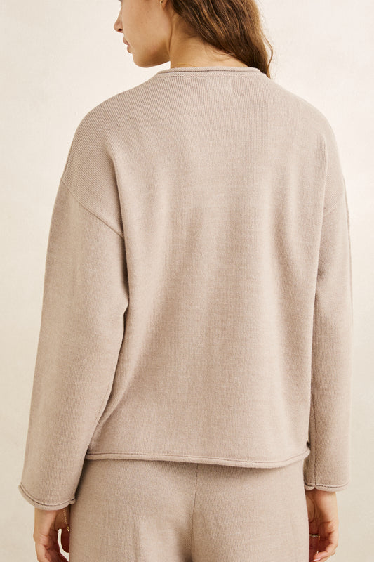 Rhythm Willa Rolled Neck Sweater