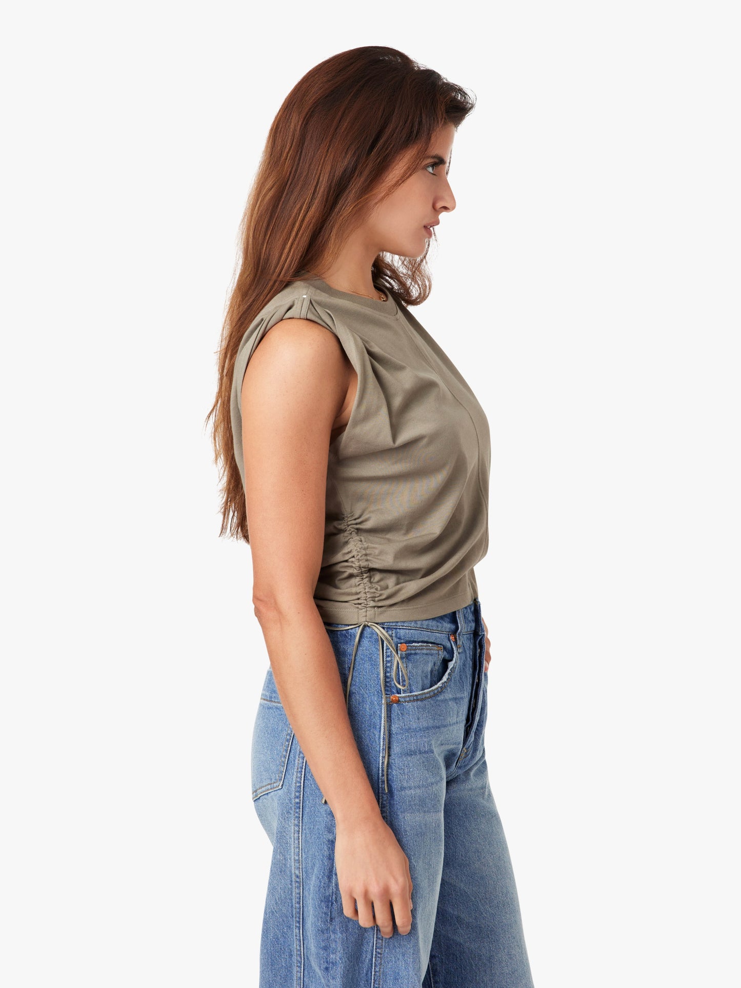 Habitual Luna Top / vetiver