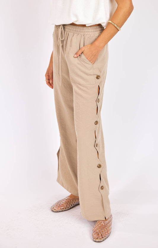 Sage Natural Roots Button Pants