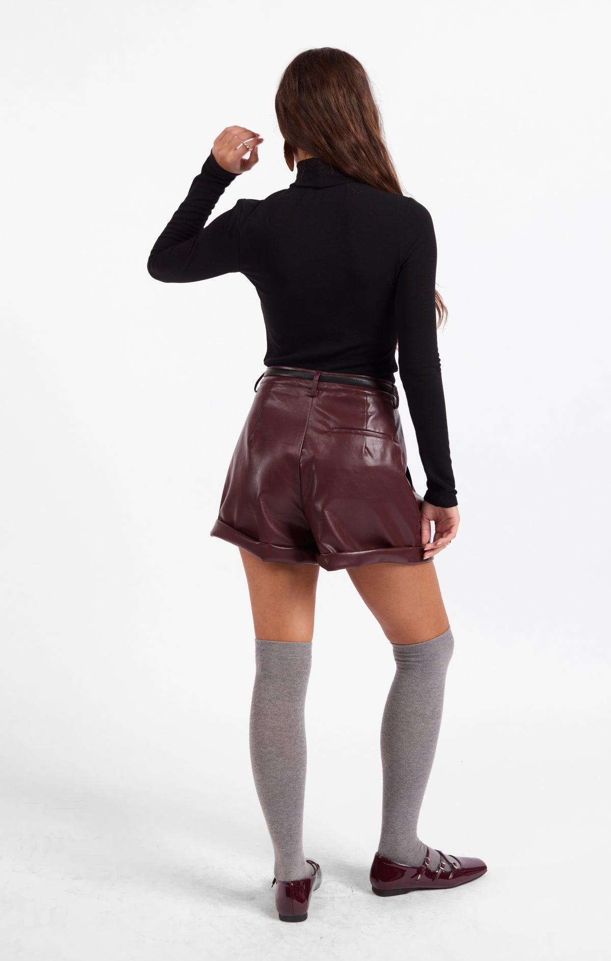 Sage Sweetie Turtleneck Top