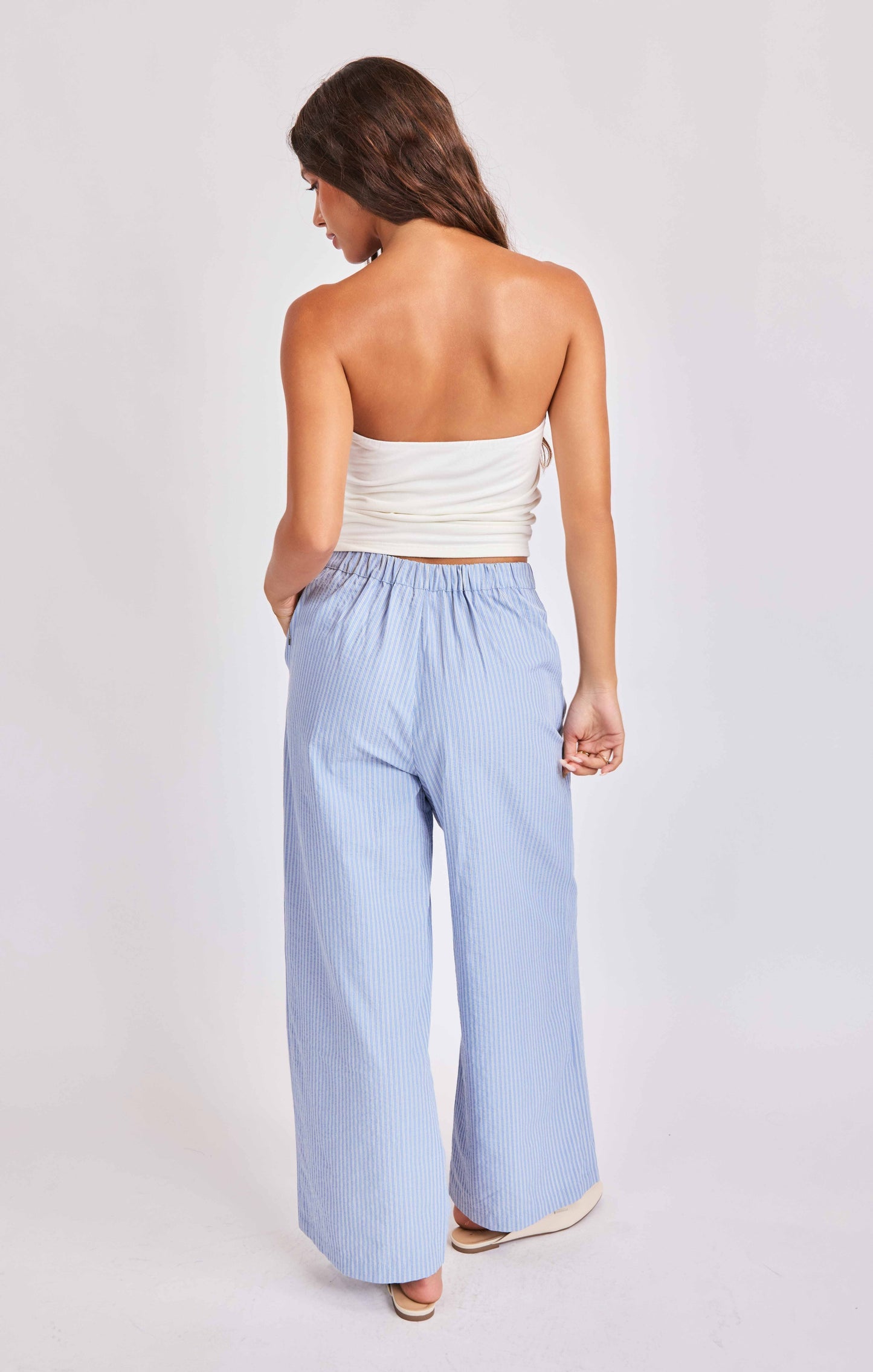 Sage Windows Down Pants