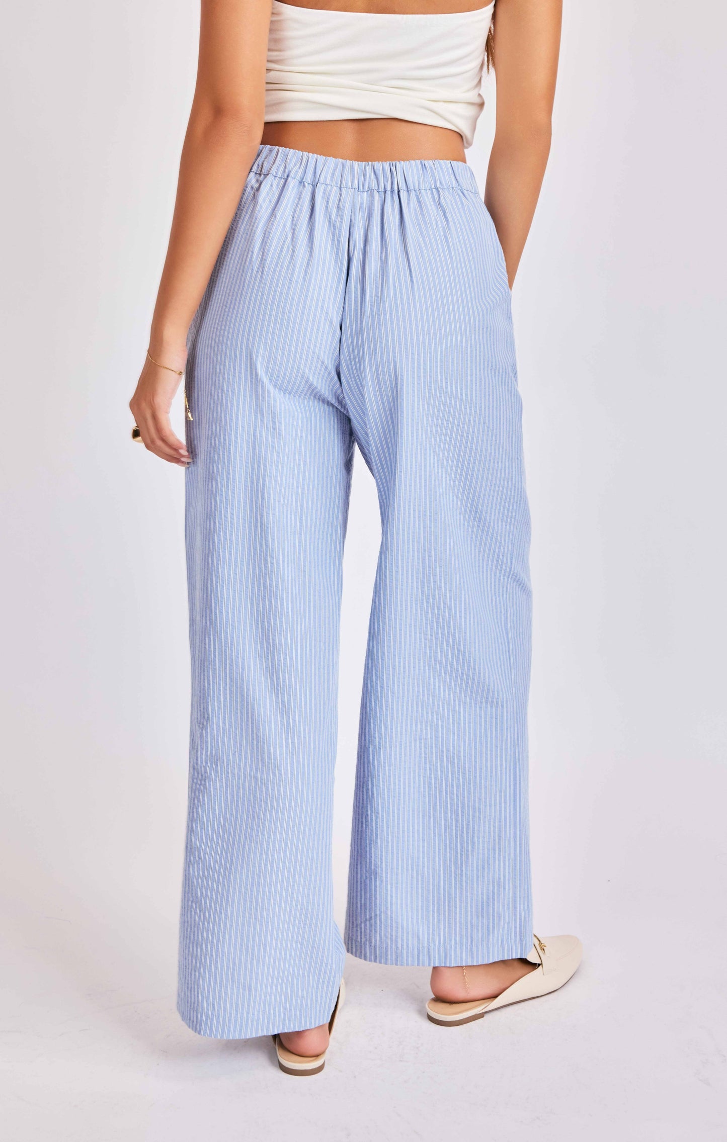 Sage Windows Down Pants