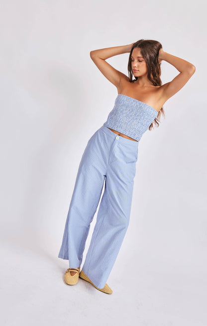 Sage Windows Down Tube Top