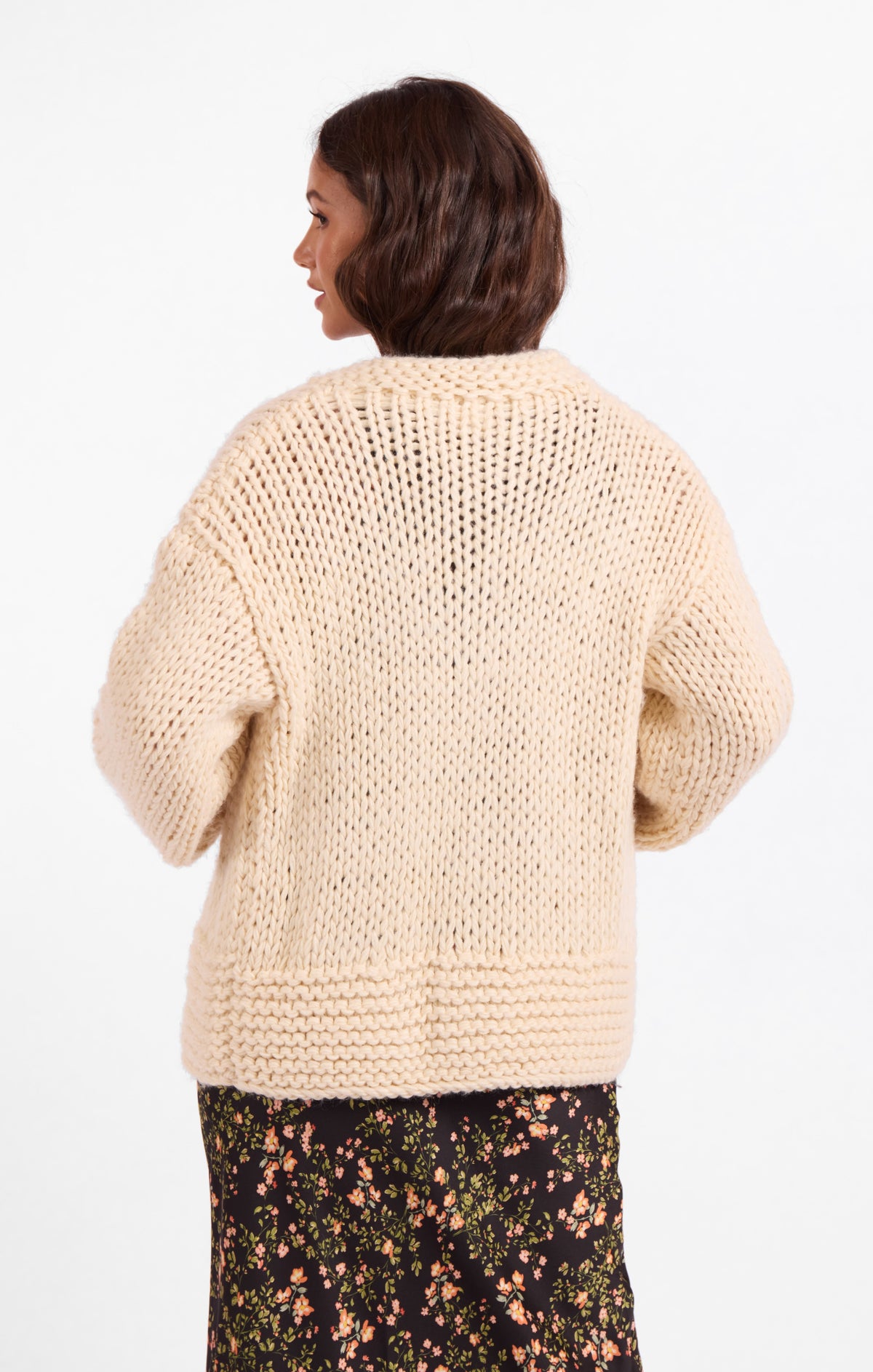 Sage This & That Chunky Cardi