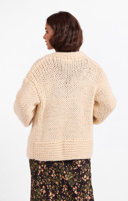 Sage This & That Chunky Cardi